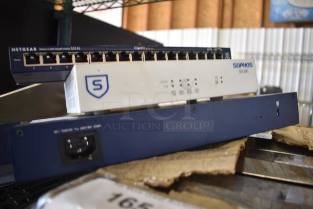 3 Various Items Including Sophos Unit, Netgear GS116 Gigabit Switch and Netgear Switch. 3 Times Your Bid! - Image 4 of 4