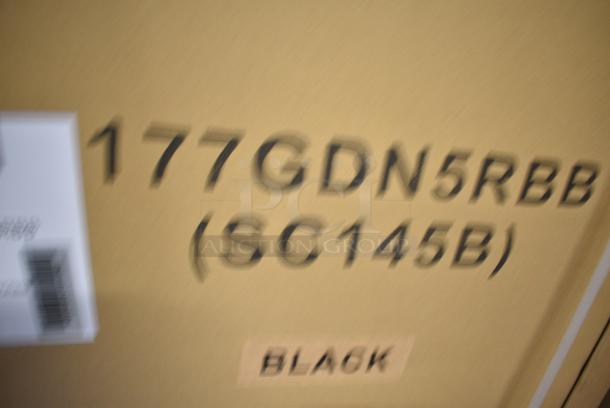 BRAND NEW IN BOX! Galaxy 177GDN5RBB Metal Commercial Single Door Reach In Cooler Merchandiser with Red, White, and Blue LED Lighting. 110-120 Volts, 1 Phase. - Image 8 of 8