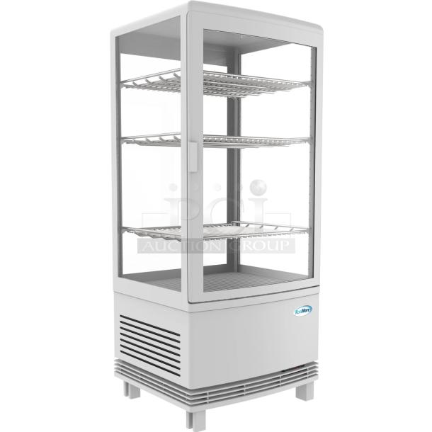 BRAND NEW IN BOX! KoolMore CDCU-3C-WH 17 in. White Countertop Display Refrigerator - 3 Cu Ft. Tested and Working! - Image 1 of 8