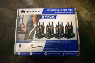 BRAND NEW! Midland LXT600BBX4 Business Radio Bundle