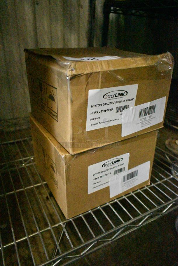 2 BRAND NEW! Items Including 39725319501 Heatcraft 25319501 Evaporator Fan Motor and 39725317901 Heatcraft 25317901S Motor - 230V. 2 Times Your Bid! - Image 2 of 6