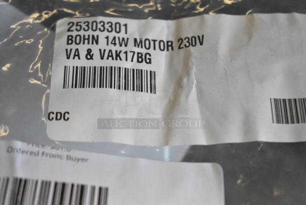 BRAND NEW SCRATCH AND DENT! 39725303301 Heatcraft 25303301 Fan Motor - Image 5 of 6