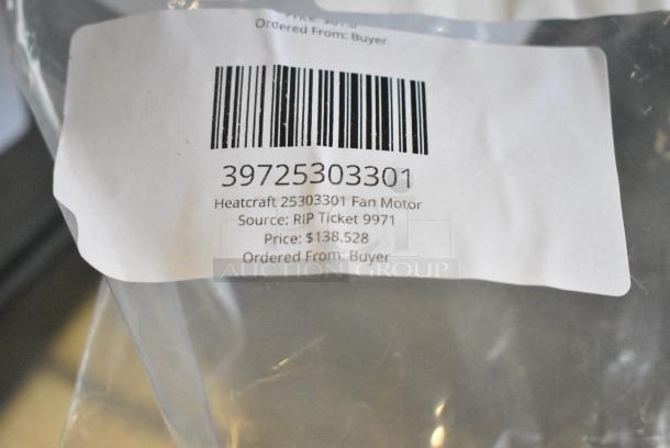 BRAND NEW SCRATCH AND DENT! 39725303301 Heatcraft 25303301 Fan Motor - Image 6 of 6