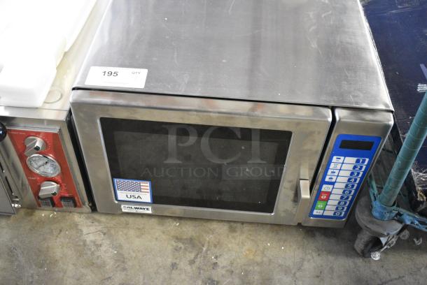 BRAND NEW SCRATCH AND DENT! 2024 Solwave SWA21T Stainless Steel Commercial Countertop Microwave Oven. 208/240 Volts, 1 Phase. - Image 2 of 7
