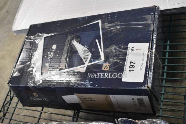 BRAND NEW SCRATCH AND DENT! Waterloo 750EFWM11 Wall Mount Hands-Free Sensor Faucet with 4 9/16" Gooseneck Spout - Image 2 of 4