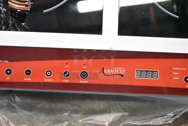 BRAND NEW SCRATCH AND DENT! Avantco 177IC18DB IC18DB Double Countertop Induction Range / Cooker. See Pictures for Damage. 120 Votls, 1 Phase. - Image 4 of 5