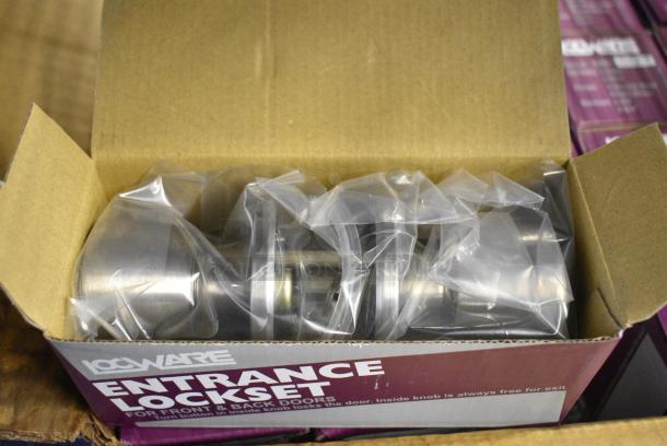 Box of 40 BRAND NEW! LocWave 5401 Entrance Lockset - Image 1 of 5