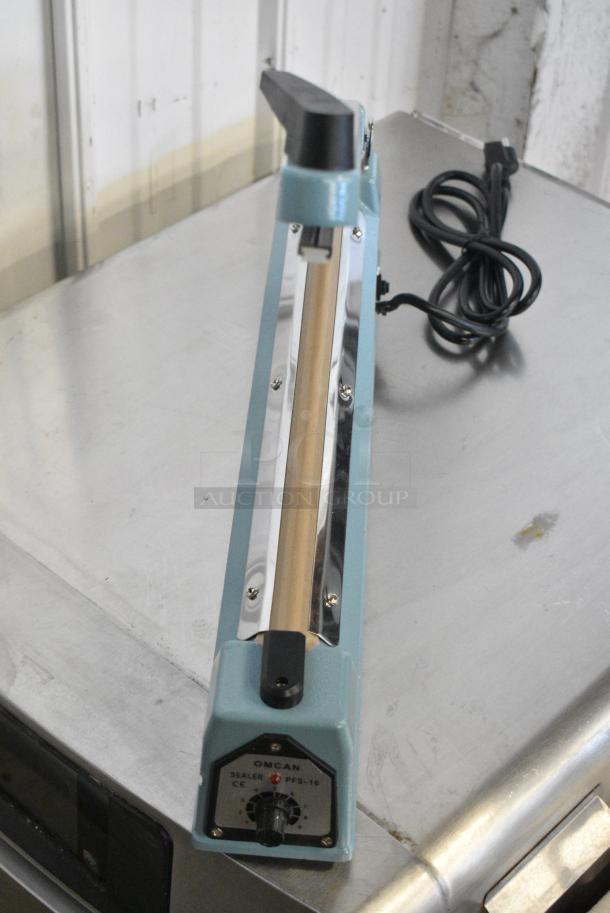 Omcan PFS-16 Metal Countertop Sealer. 120 Volts, 1 Phase. Tested and Working! - Image 3 of 10