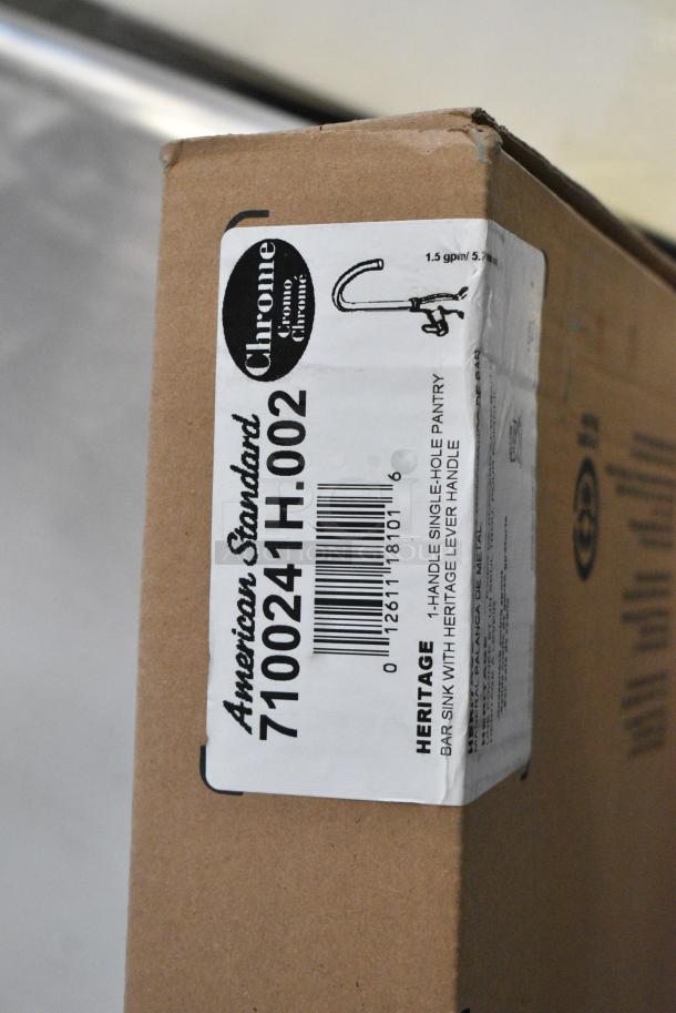 BRAND NEW SCRATCH AND DENT! American Standard 7100241H.002 Heritage 1.5 GPM Deck-Mount Single Handle Pantry Faucet with Gooseneck Spout - Image 5 of 5