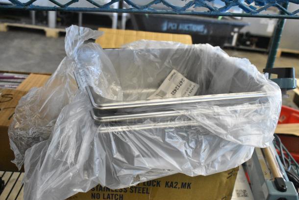 9 Various BRAND NEW SCRATCH AND DENT! Items Including Stainless Steel Drop In Bins and Lids. 9 Times Your Bid! - Image 6 of 7
