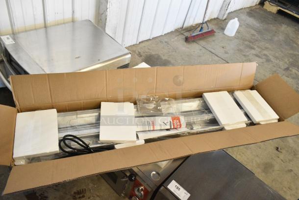 BRAND NEW SCRATCH AND DENT! ServIt 423SW54TLCPA 54" Lighted Strip Warmer with Single Toggle Control and Cord . 120 Volts, 1 Phase. - Image 1 of 4