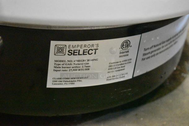 BRAND NEW SCRATCH AND DENT! Emperors Select 478EGRCB140NG Natural Gas 140 Cup (70 Cup Raw) Gas Rice Cooker / Warmer - 27,500 BTU. - Image 4 of 4