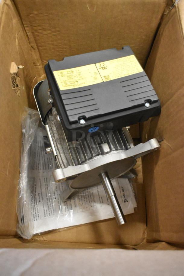 BRAND NEW SCRATCH AND DENT! 2024 Nidec Motor. 208-240 Volts, 1 Phase. - Image 3 of 5