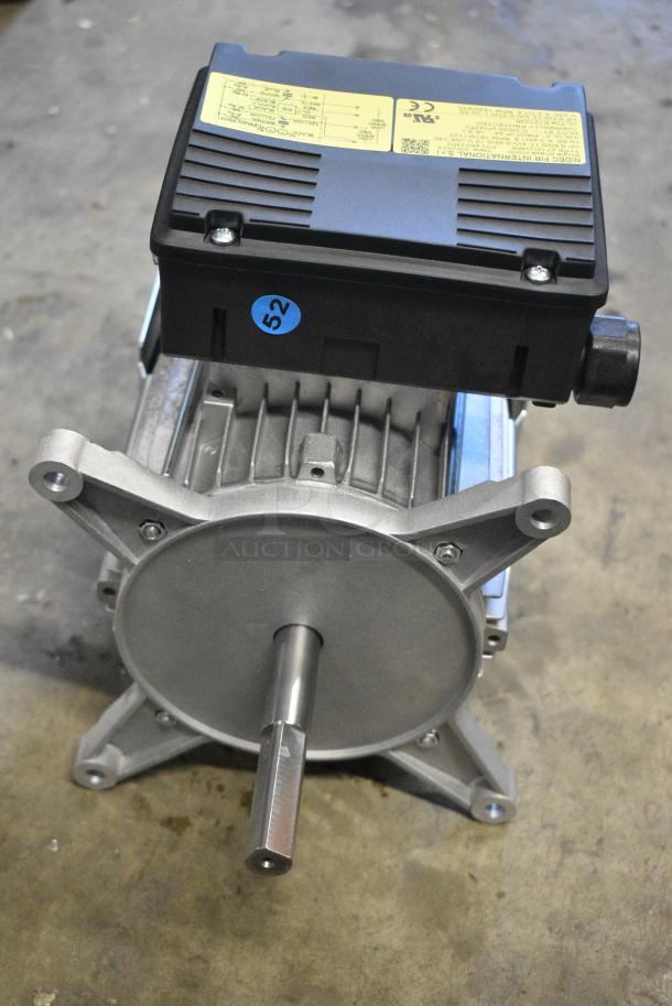 BRAND NEW SCRATCH AND DENT! 2024 Nidec Motor. 208-240 Volts, 1 Phase. - Image 4 of 5