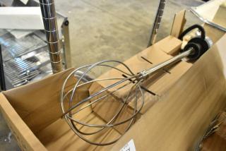 BRAND NEW SCRATCH AND DENT! Robot Coupe Immersion Blender Whisk Attachment.