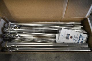 BRAND NEW SCRATCH AND DENT! Box of Edlund Stainless Steel Tongs