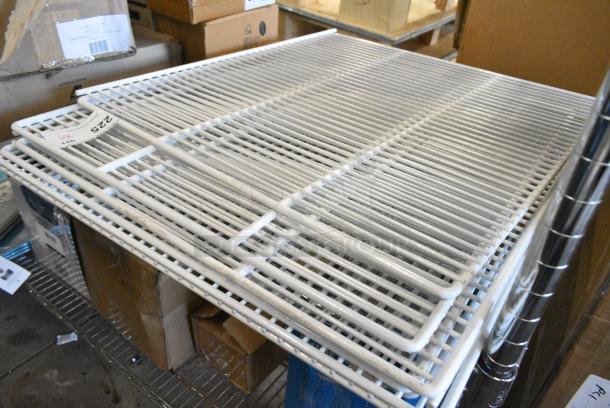 BRAND NEW SCRATCH AND DENT! Lot of 5 Poly Coated Racks - Image 3 of 3