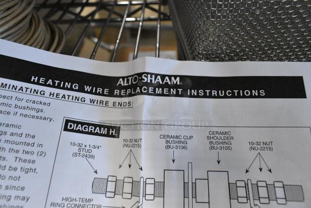 BRAND NEW SCRATCH AND DENT! Alto Shaam Heating Wire Replacement - Image 3 of 3
