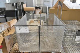 BRAND NEW SCRATCH AND DENT! Metal Fry Basket