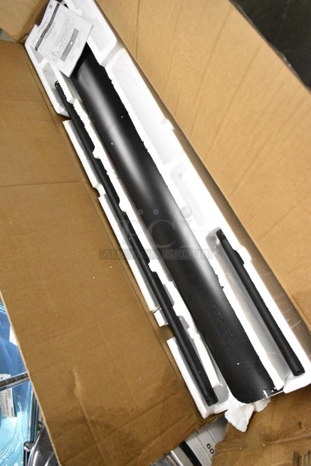 BRAND NEW SCRATCH AND DENT! 664CP96BK Canarm FANBOS 96" Black Variable Speed Industrial Indoor Ceiling Fan CP96BK - 16729 CFM, 105 RPM, 120V, 1 Phase - Image 3 of 9