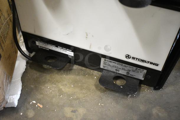 BRAND NEW SCRATCH AND DENT! Stoelting SCBF128-37 Double 2.6 Gallon Frozen Beverage / Granita Machine. 115 Volts, 1 Phase. Tested and Powers On But Parts Do Not Move and Does Not Get Cold - Image 7 of 9