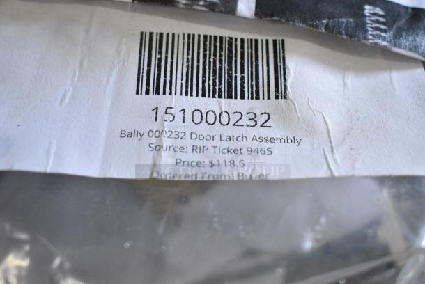 2 BRAND NEW SCRATCH AND DENT! Items Including 151000232 Bally 000232 Door Latch Assembly and 151016558 Bally 016558 Latch. 2 Times Your Bid! - Image 5 of 7