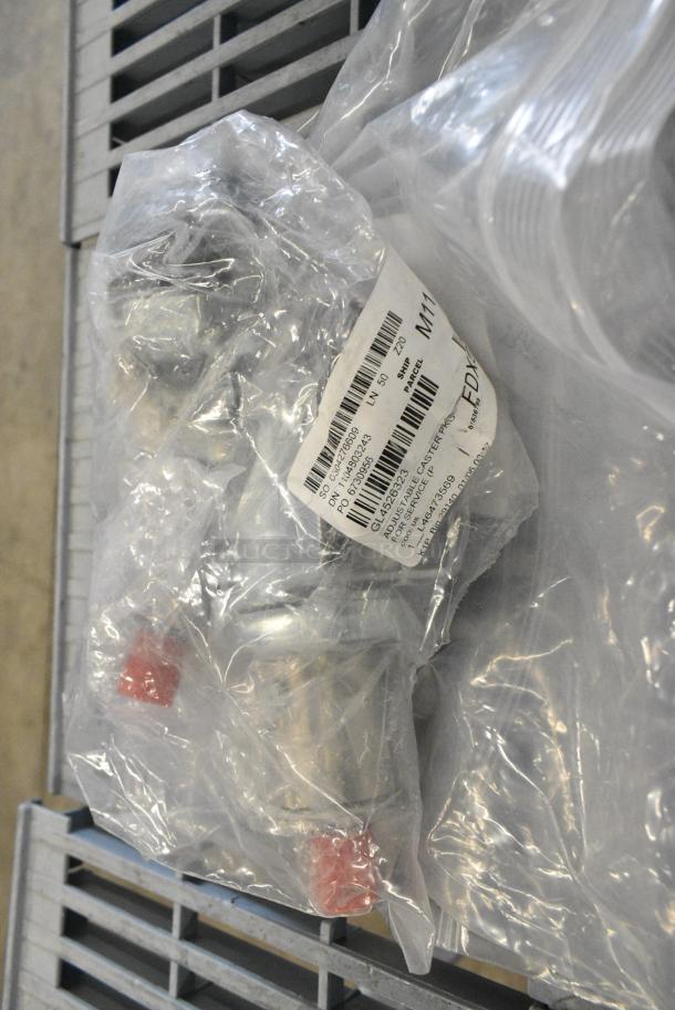 BRAND NEW SCRATCH AND DENT! Lot of 4 Garland / US Range 4526323 Adjustable Caster Pkg For Service (P - 4/Set  HP4526323, - Image 3 of 6