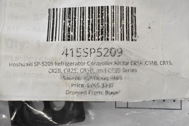 2 BRAND NEW SCRATCH AND DENT! Items Including Hoshizaki 4A2292-01 Heater with Spring for DCM-500, DCM-751, F-1001, F-800, FD-1001, FS-1001, and FS-1022 Series 4154A229201 and Hoshizaki SP-5209 Refrigerator Controller Kit for CR1A, CR1B, CR1S, CR2B, CR2S, CR3B, and CR3S Series 415SP5209. 2 Times Your Bid! - Image 9 of 9