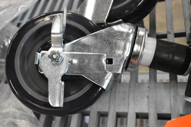 BRAND NEW SCRATCH AND DENT! Lot of 4 Commercial Casters - Image 3 of 3