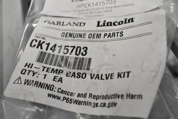 2 BRAND NEW SCRATCH AND DENT! Items Including HPCK14157031 Garland / US Range CK1415703 Hi-Temp Baso Valve Kit and Imperial 36240 Solenoid Valve 1/2 In HP36240. 2 Times Your Bid! - Image 6 of 8