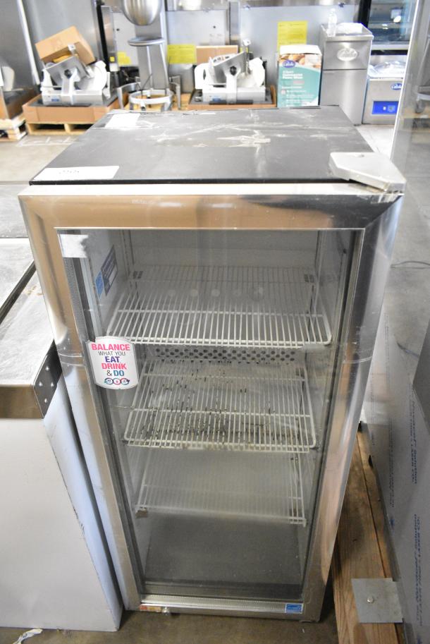 IDW GS-4-023EB Metal Mini Cooler Merchandiser. 110-120 Volts, 1 Phase. Tested and Working! - Image 1 of 7