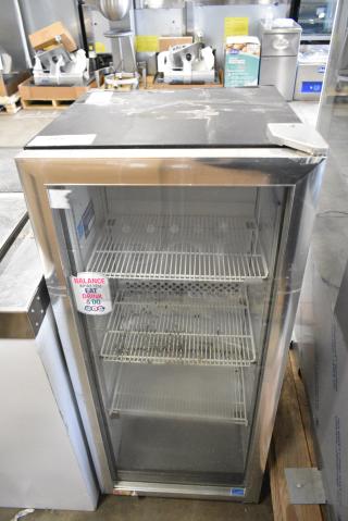 IDW GS-4-023EB Metal Mini Cooler Merchandiser. 110-120 Volts, 1 Phase. Tested and Working!