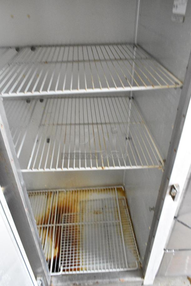 Traulsen G20013 Stainless Steel Commercial 2 Door Reach In Cooler. 115 Volts, 1 Phase. Tested and Powers On But Does Not Get Cold - Image 6 of 8