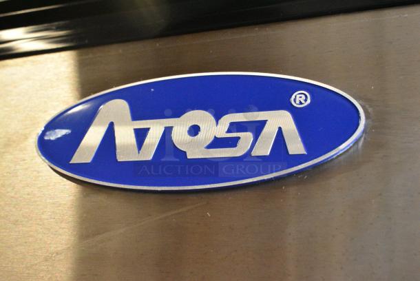 2021 Atosa MBF8507GR Stainless Steel Commercial 2 Door Reach In Cooler. 115 Volts, 1 Phase. Tested and Working! - Image 5 of 7
