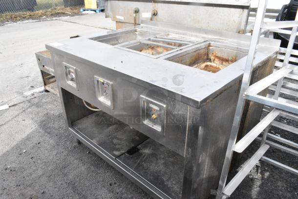 Wells SS206ULTD Stainless Steel 3 Bay Steam Table. 208/240 Volts. - Image 3 of 7