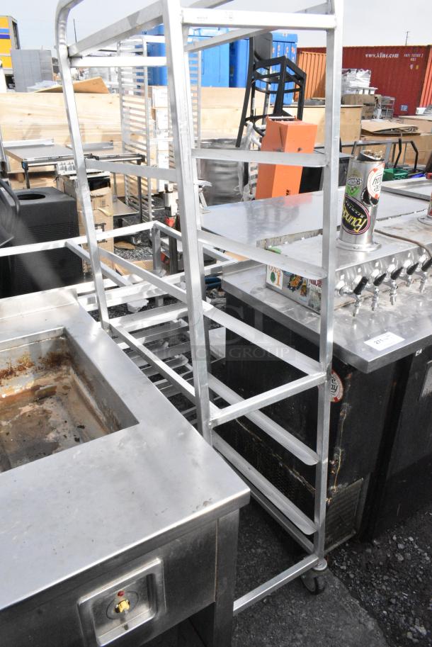 Metal Pan Transport Rack on Commercial Casters. - Image 2 of 5
