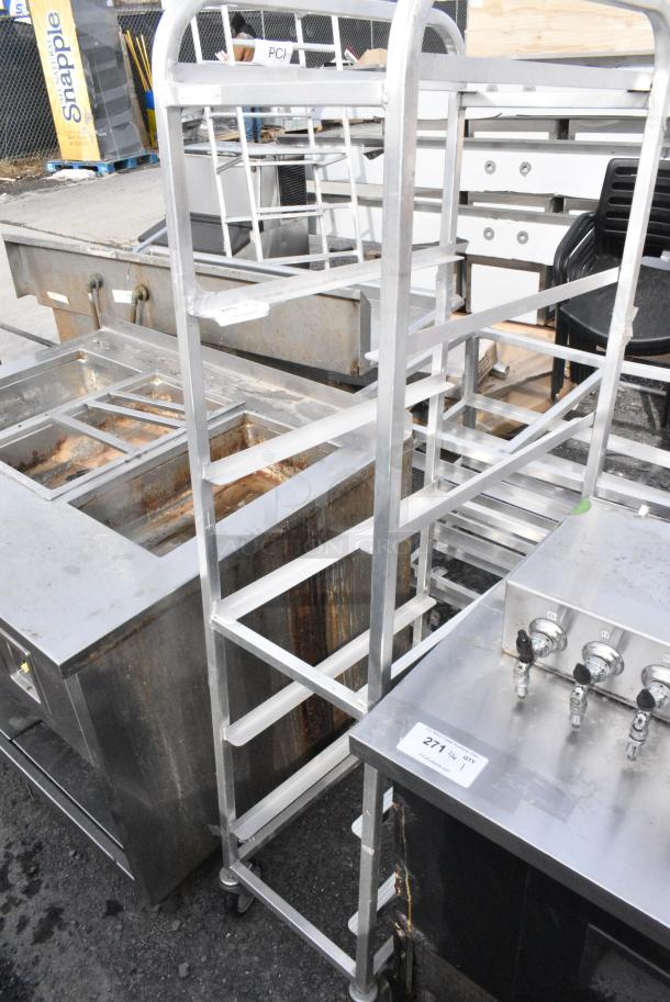 Metal Pan Transport Rack on Commercial Casters. - Image 3 of 5
