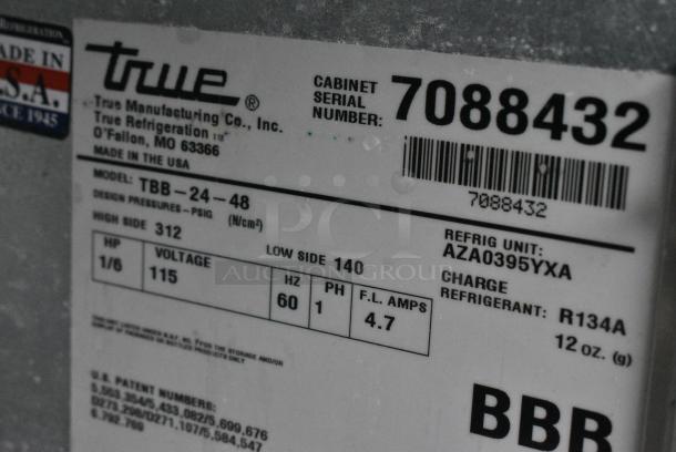 True TBB-24-48 Metal Commercial Back Bar Cooler w/ 12 Tap Beer Tower. 115 Volts, 1 Phase. - Image 5 of 6