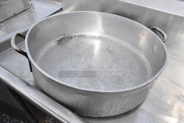 4 Various Metal Items Including Stock Pot and Chafer Lid. 4 Times Your Bid! - Image 3 of 3