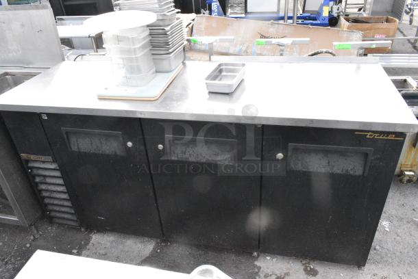 True TBB-24-72 Metal Commercial 3 Door Back Bar Cooler. 115 Volts, 1 Phase. - Image 2 of 9