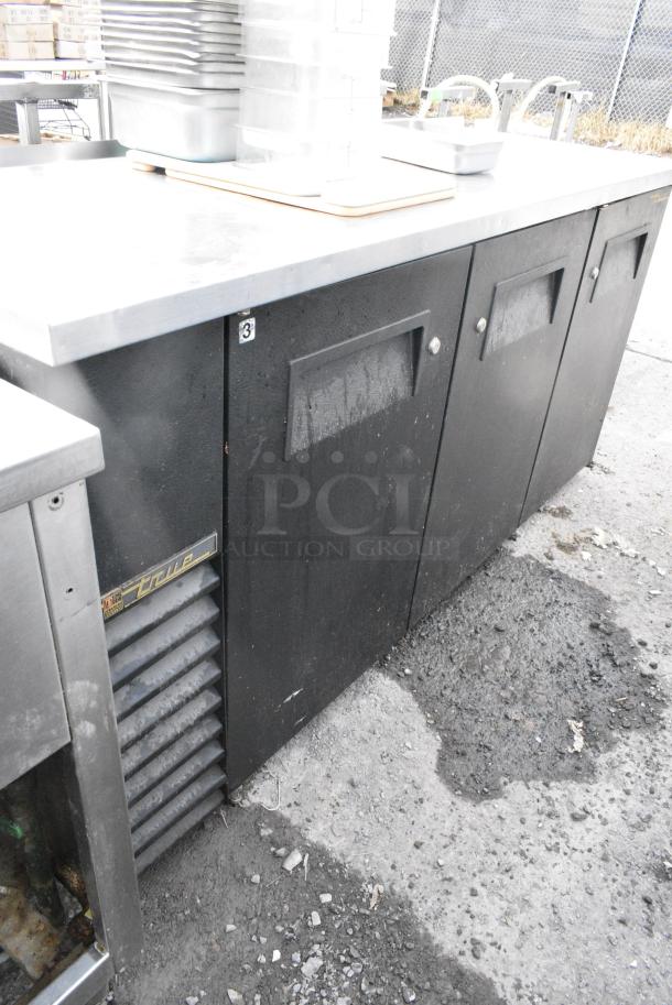 True TBB-24-72 Metal Commercial 3 Door Back Bar Cooler. 115 Volts, 1 Phase. - Image 3 of 9