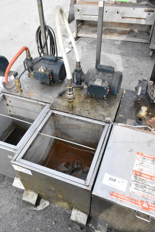 Darling 402 Stainless Steel Commercial Oil Filtration Caddy on Commercial Casters. 120 Volts, 1 Phase. - Image 3 of 6