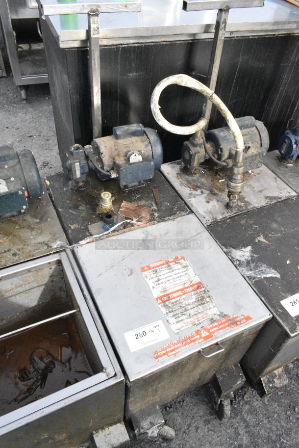 Darling 402 Stainless Steel Commercial Oil Filtration Caddy on Commercial Casters. 120 Volts, 1 Phase. - Image 2 of 6