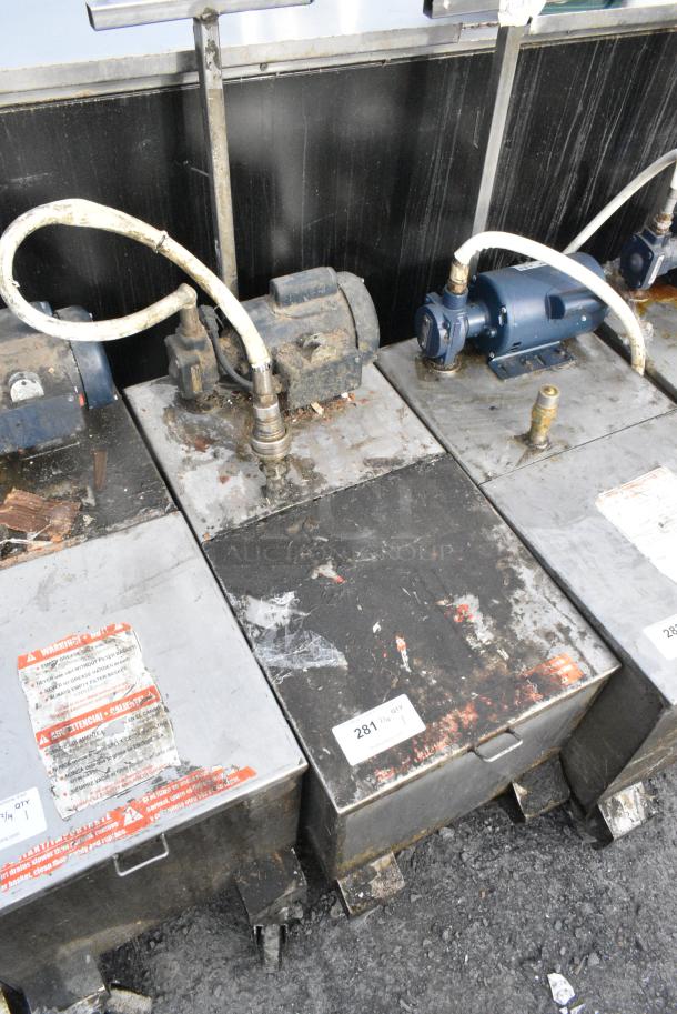 Darling 402 Stainless Steel Commercial Oil Filtration Caddy on Commercial Casters. 120 Volts, 1 Phase. - Image 2 of 6