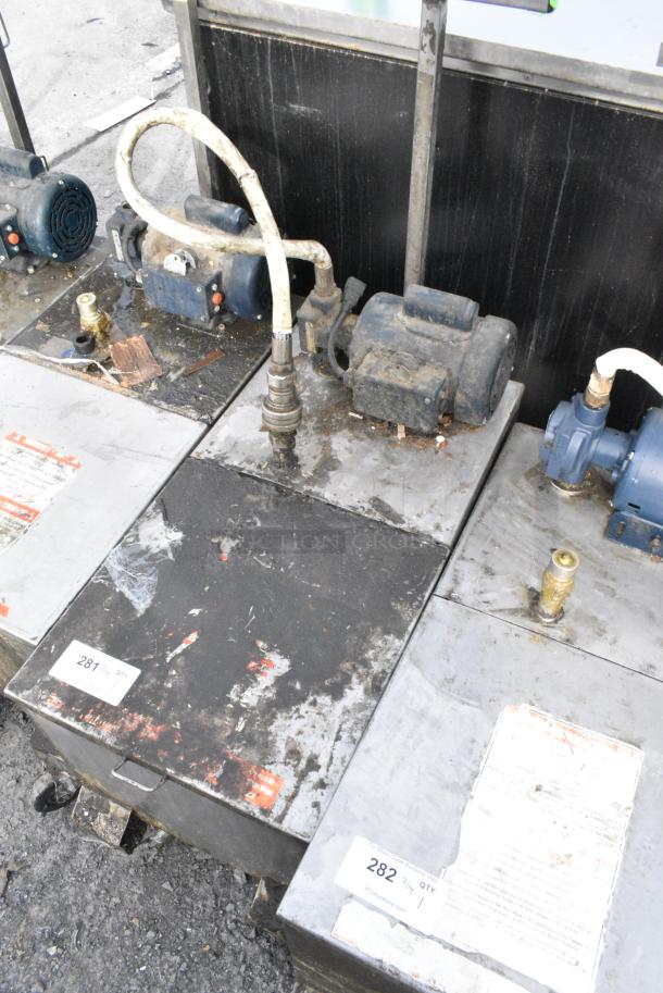 Darling 402 Stainless Steel Commercial Oil Filtration Caddy on Commercial Casters. 120 Volts, 1 Phase. - Image 3 of 6