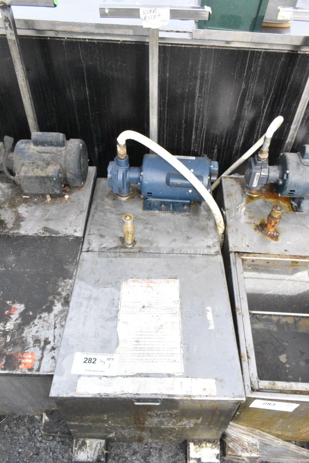 Darling 402 Stainless Steel Commercial Oil Filtration Caddy on Commercial Casters. 120 Volts, 1 Phase. - Image 1 of 7