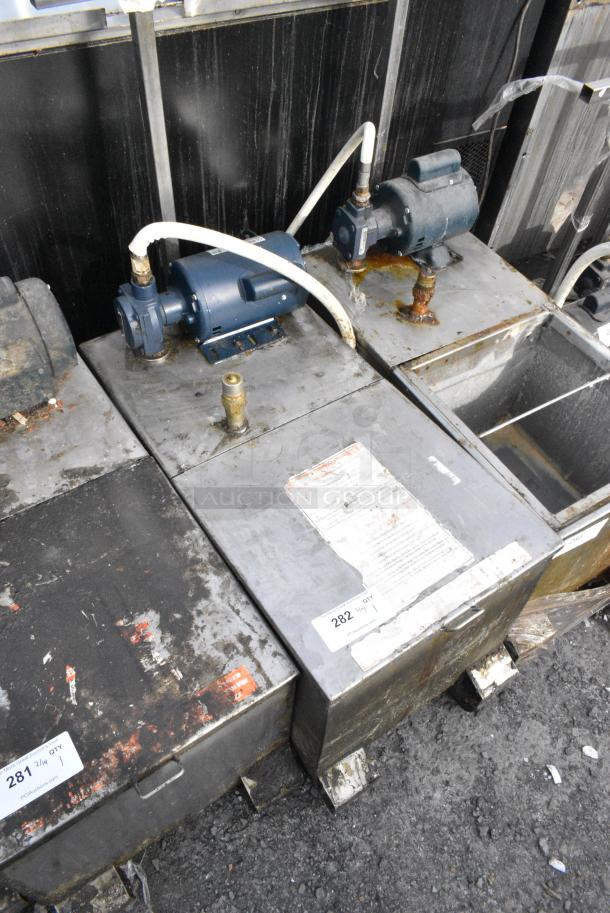 Darling 402 Stainless Steel Commercial Oil Filtration Caddy on Commercial Casters. 120 Volts, 1 Phase. - Image 2 of 7