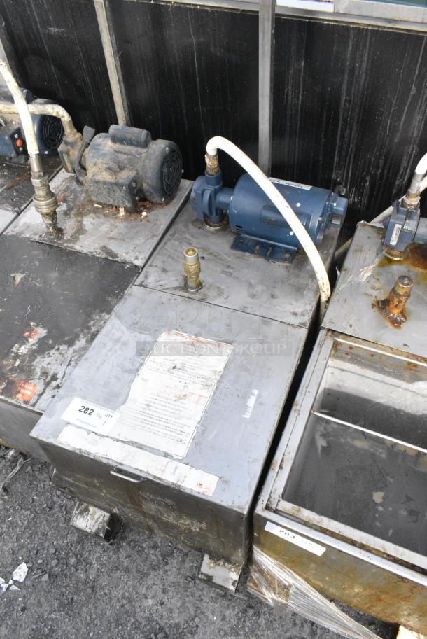 Darling 402 Stainless Steel Commercial Oil Filtration Caddy on Commercial Casters. 120 Volts, 1 Phase. - Image 3 of 7