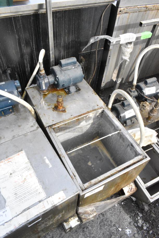 Darling 402 Stainless Steel Commercial Oil Filtration Caddy on Commercial Casters. 120 Volts, 1 Phase. - Image 2 of 6