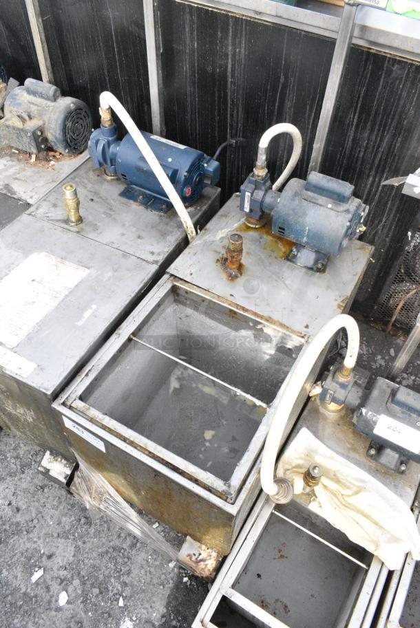 Darling 402 Stainless Steel Commercial Oil Filtration Caddy on Commercial Casters. 120 Volts, 1 Phase. - Image 3 of 6